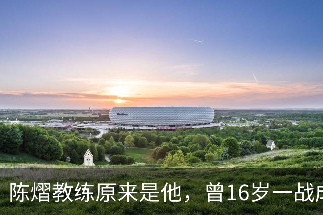 陈熠教练原来是他，曾16岁一战成名，娶大4岁国乒女队员生一子