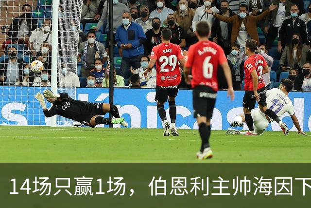 14场只赢1场，伯恩利主帅海因下课
